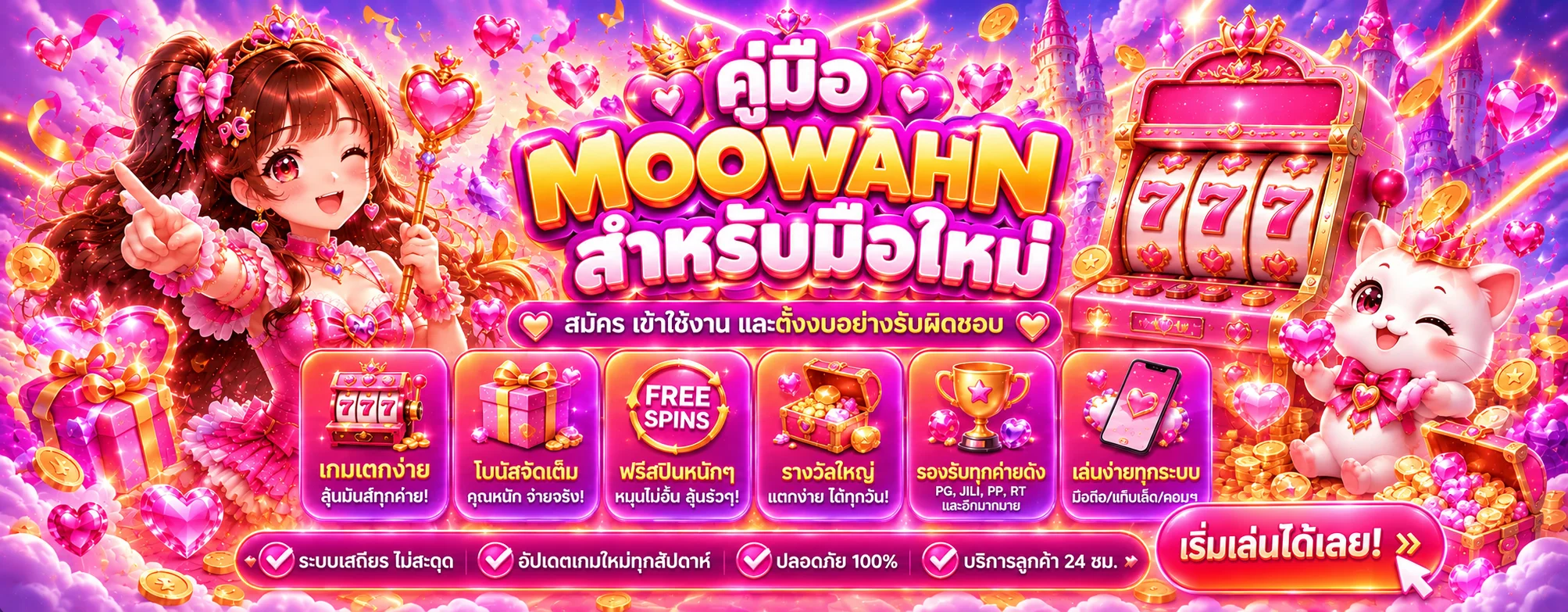 MOOWAHN คู่มือสมัคร เข้าใช้งาน และตั้งงบมือใหม่